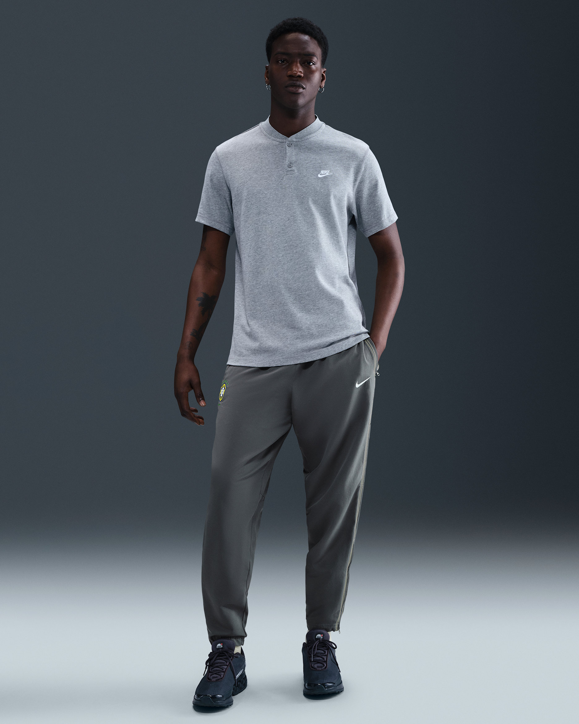 Brazil 2004 Total 90 Reissue Men's Nike Soccer Replica Track